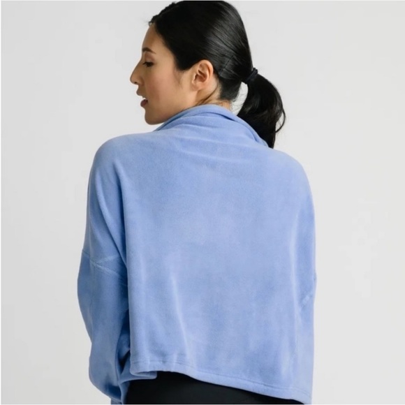 Zyia Active Grapemist Fleece Beacon Cinch Jacket - Picture 2 of 4